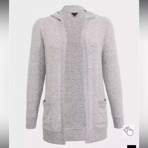 Torrid Super Soft Plush Cardigan Open Front.
